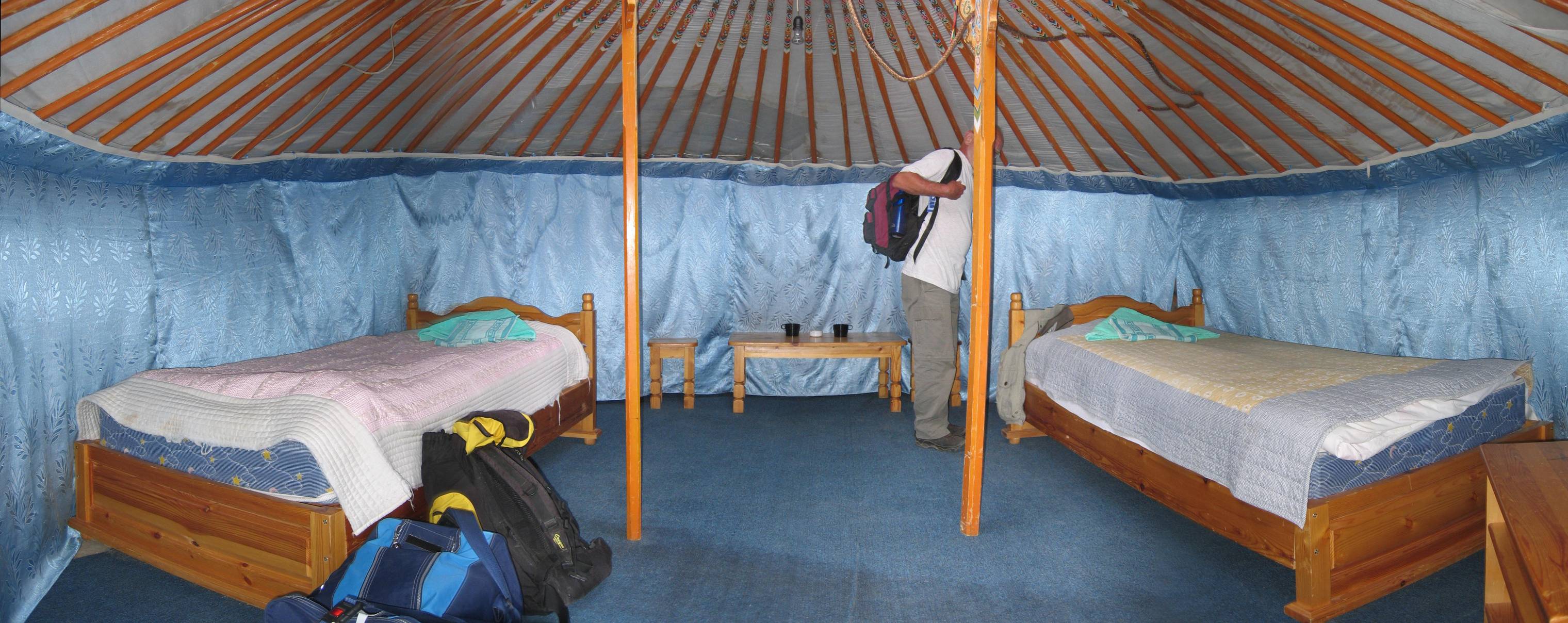 Camp Tsagaan Ovoo Jurte 1 Panorama